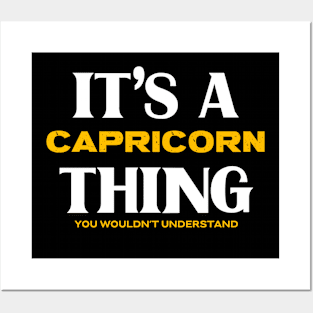 It's a Capricorn Thing You Wouldn't Understand Posters and Art